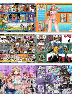 OPCG卡垫DIY海贼桌垫航海王桌游决斗盘卡牌垫playmat定制