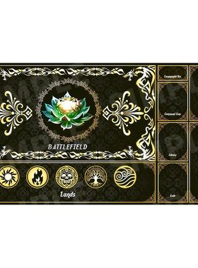 万智牌MTG卡垫DIY卡牌垫子单人橡胶桌垫桌游垫定制playmat定做