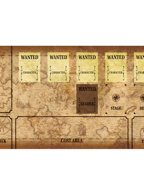 OP地图卡牌垫OPCG海贼桌垫航海王桌游决斗卡垫playmat定制