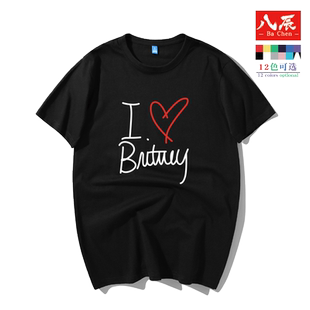 八辰小甜甜布兰妮短袖T恤 BriTneySpears T-shirT BriTney Spears