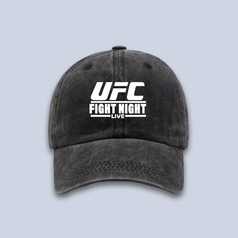 UFC格斗帽子MMA混合格斗武术 男棒球帽拳击运动训练鸭舌帽遮阳