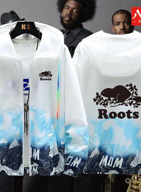 THE ROOTS乐队复古经典欧美说唱嘻哈hiphop连帽防晒衣服休闲衣服