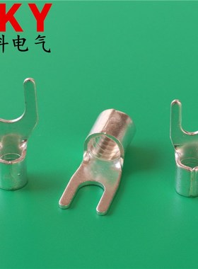 UT1.5-3叉形裸端子 UTq1.5-4冷压接线端头 UT1.5-5/6/8/10接线鼻