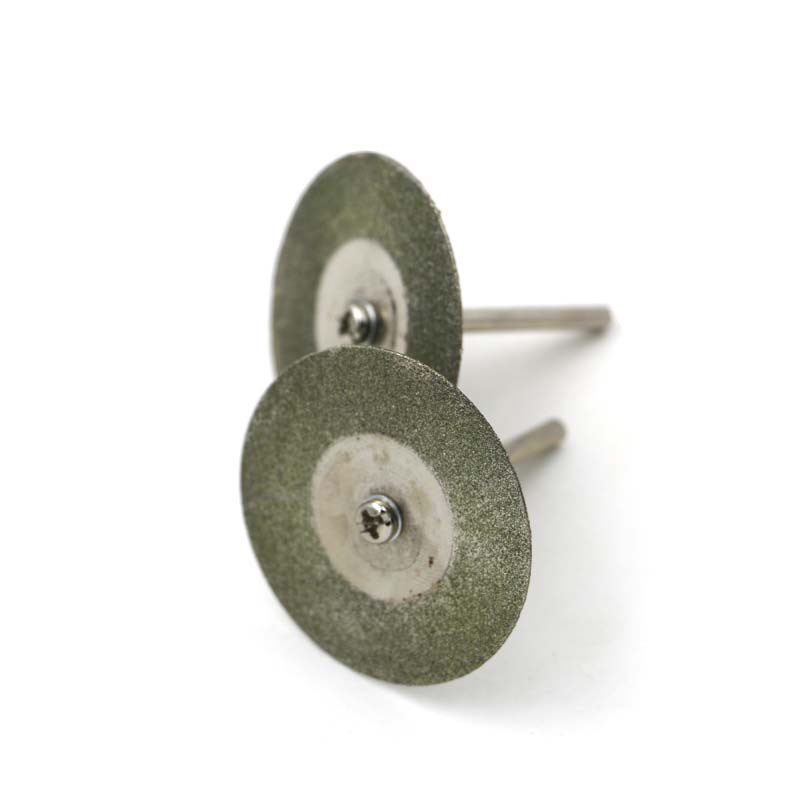 40mm金刚石切割片 10pcs金刚砂牙磨片 小玉石切S片 电磨吊磨电钻