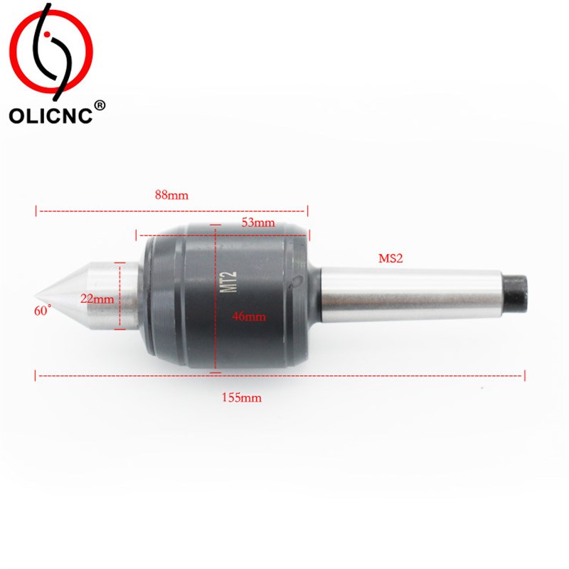 回转顶针MS2  MS1莫式1号顶针G  live center