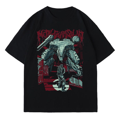合金装备潜龙谍影T恤Metal Gear Solid t shirts bulk tee穿搭