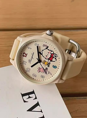 帕恰狗儿童手表女孩初高中学生初中生女生防水可爱kt猫卡通电子表
