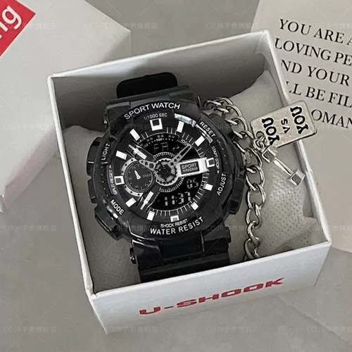 青少年学生手表可戴游泳闹钟防摔