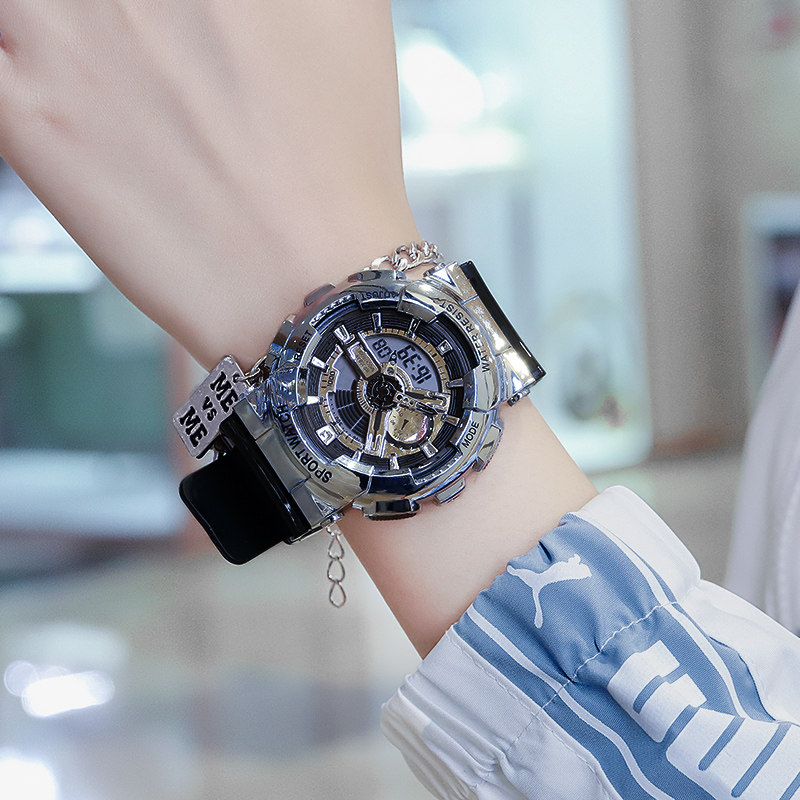 青少年手表男女初中学生潮流初高中2021年新款运动防水儿童电子表