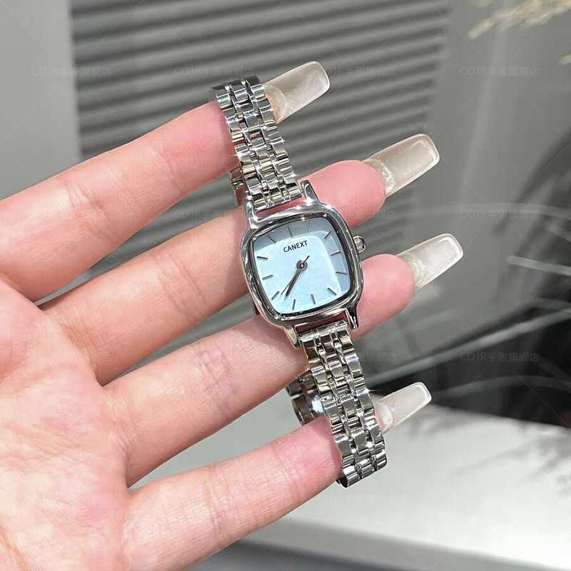 【新款小方糖钢带手表】高级感
