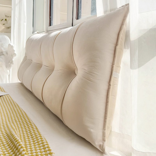 软包床头欣红霖荷兰绒靠垫