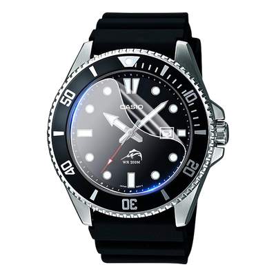 适用卡西欧剑鱼高清防刮爆保护膜