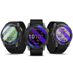 艾思度适用佳明Enduro2手表钢化膜Garmin安夺2保护膜户外运动腕表高清防爆屏幕玻璃镜片贴膜二代防刮花抗摔