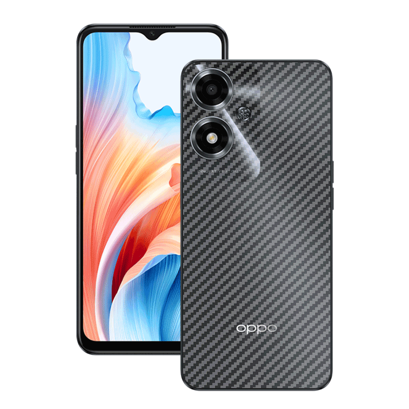 适用oppoA2半透明防刮磨砂后背膜
