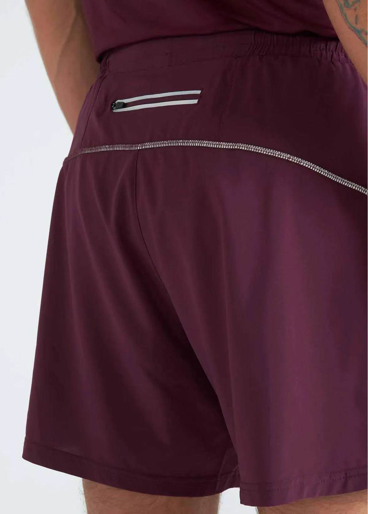thumbnail for Track&Field Men's Sports Shorts for Export, Double-Layered Leggings, Fitness Running, Night Running Shorts, Quick-Drying 7inch