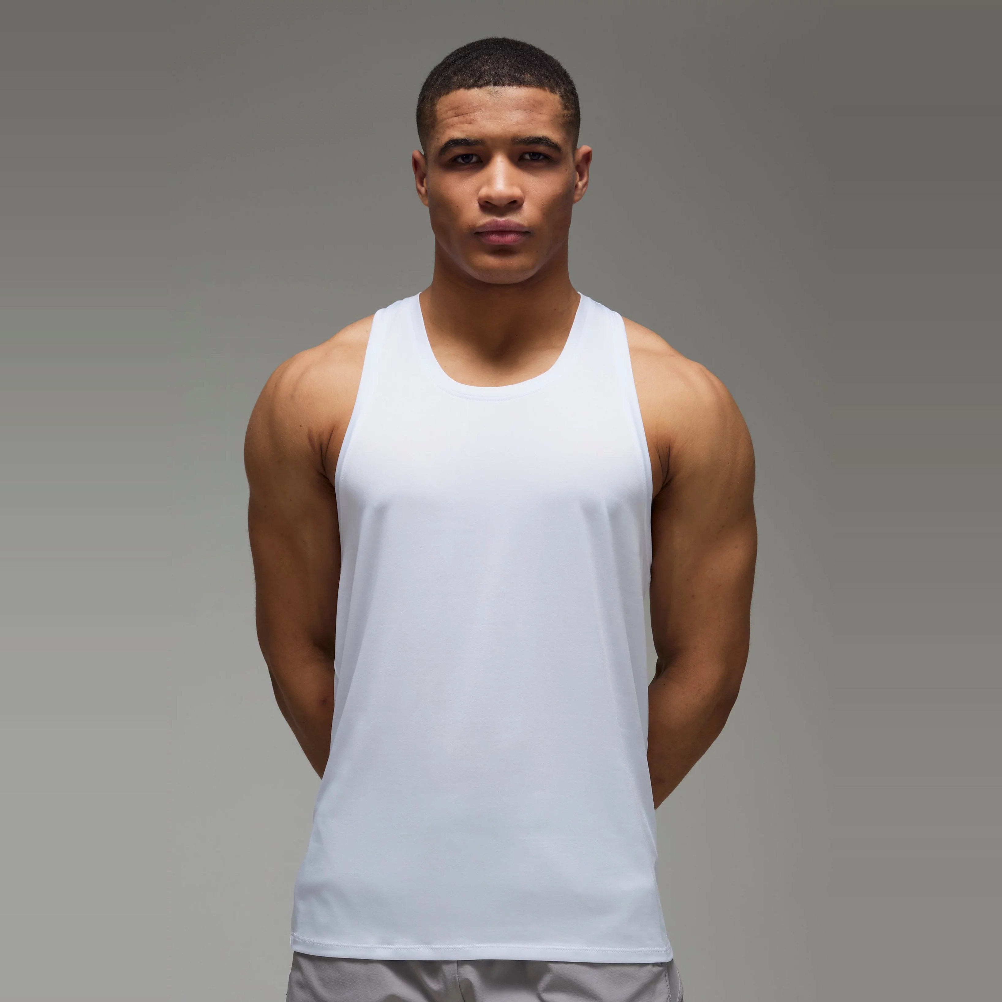 BoohooMan男子健身背心