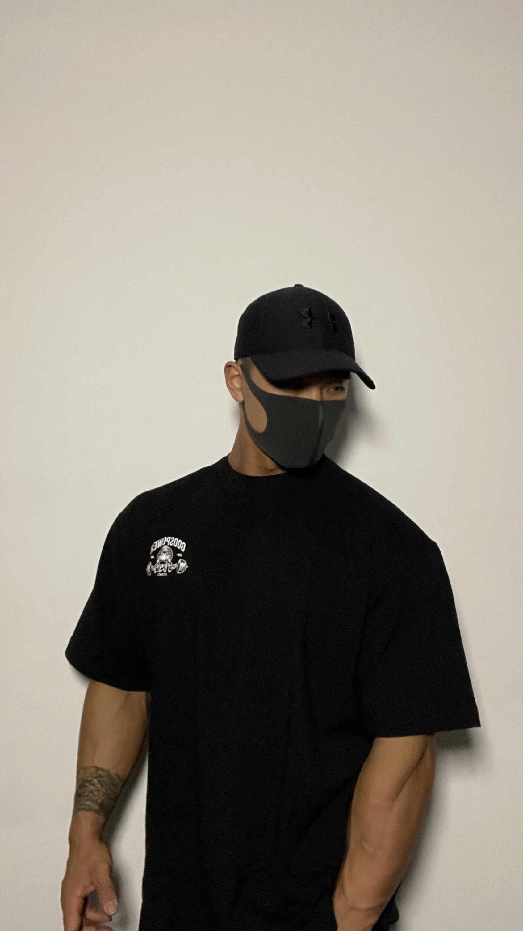 原创独立风格健身宽松廓形短袖