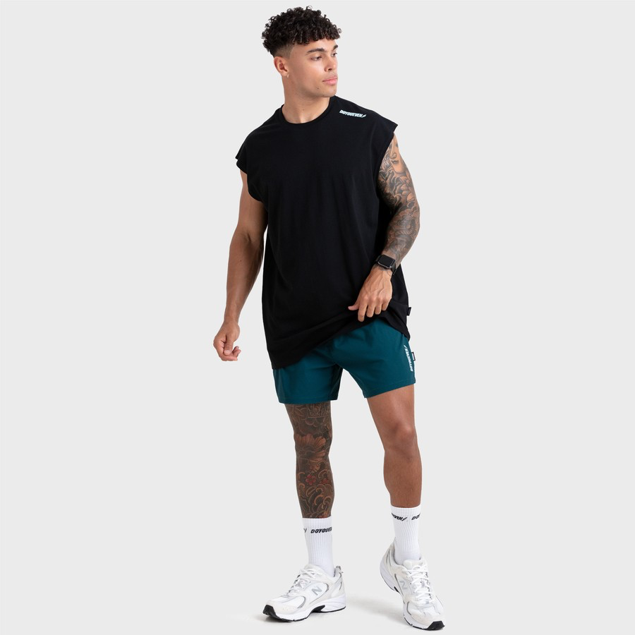 DYE美式飞机袖健身坎肩