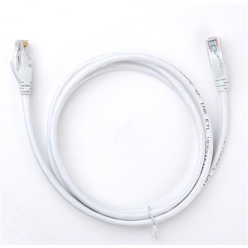 千兆网线六类纯铜家用高速宽带电脑白色圆网络线3 5 10 15 20米m