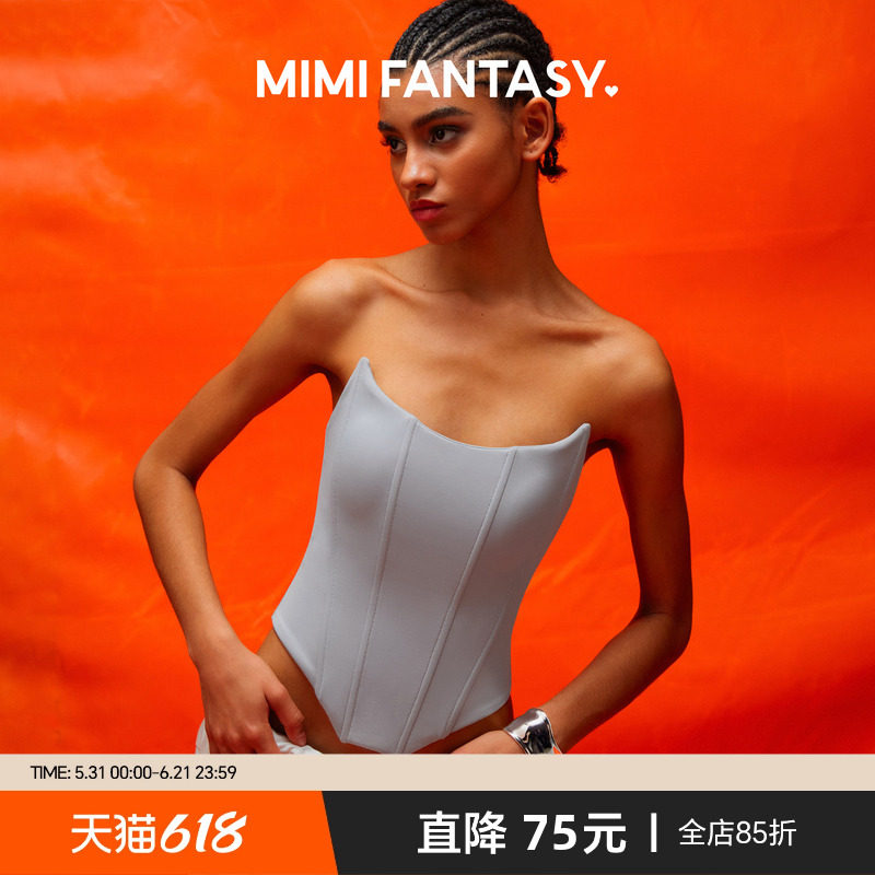 辣妹绝美鱼骨胸衣女夏季打底抹胸
