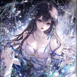 75张 早睡小f直购古风闺蜜女生动漫插画头像扭蛋原创圈高清无水印