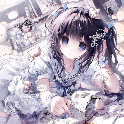 46张 无条件异梦扭蛋7期 卡通女生动漫头像原创圈直购 高清无水印