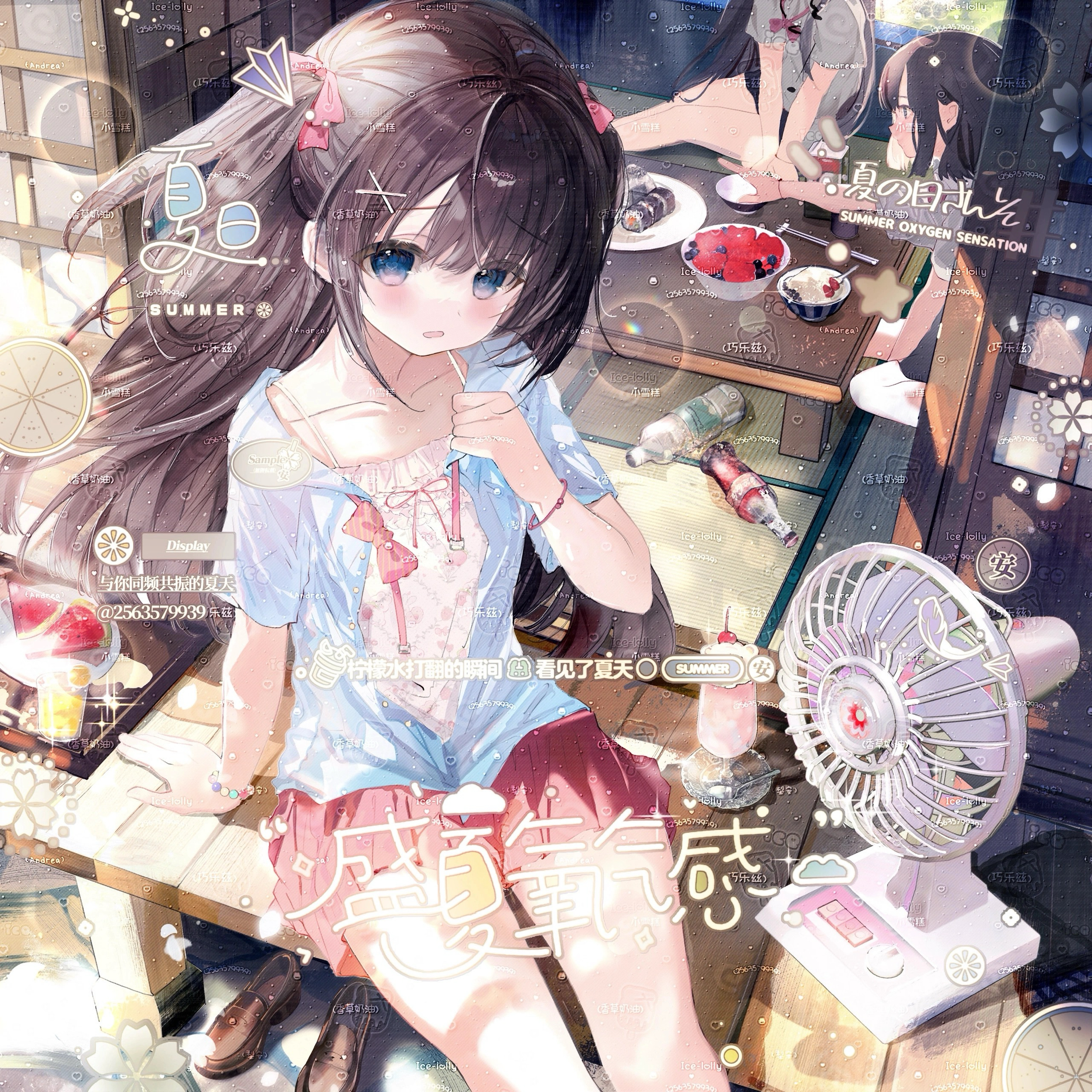 12张 异梦扭蛋第8期 卡通可爱女生动漫插画头像原创圈高清无水印