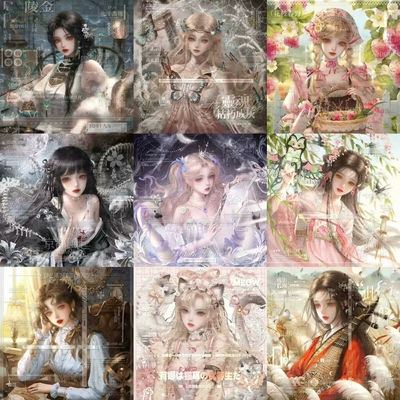 [1000+张 nainai图包]女生插画头像扭蛋机原创圈直购 高清无水印