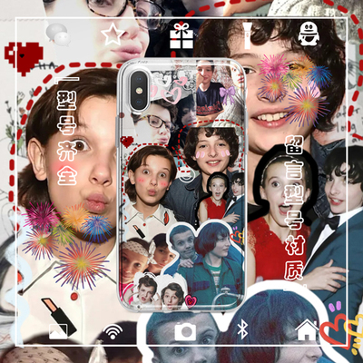 Stranger Things怪奇物语Mike和eleven手机壳适用iphone15PROMAX苹果12345miniXSRE5678华为oppo小米vivo安卓