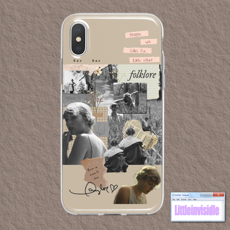 霉霉Taylor新专辑folklore手机壳适用于iphone14苹果123XSRE8安卓