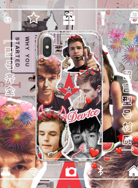 Dev1ce手机壳适用于iphone16PROMAX苹果12345miniXSRE678PLUS安卓