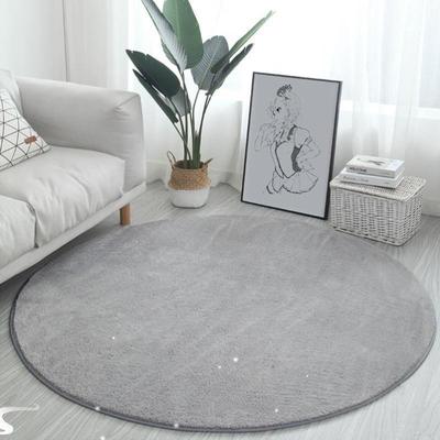 Round carpet bedroom bedside cushion blanket table floor mat