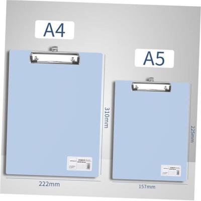 A4 File Folder Clipboard Writing Pad Memo Clip Board Double