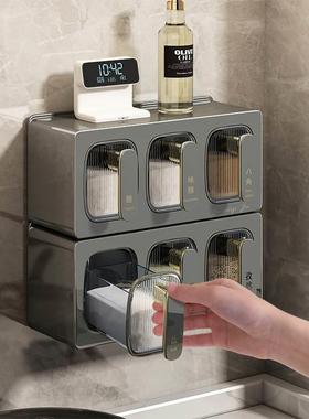 Seasoning Box Condiment Storage Container Rack Spice Jar