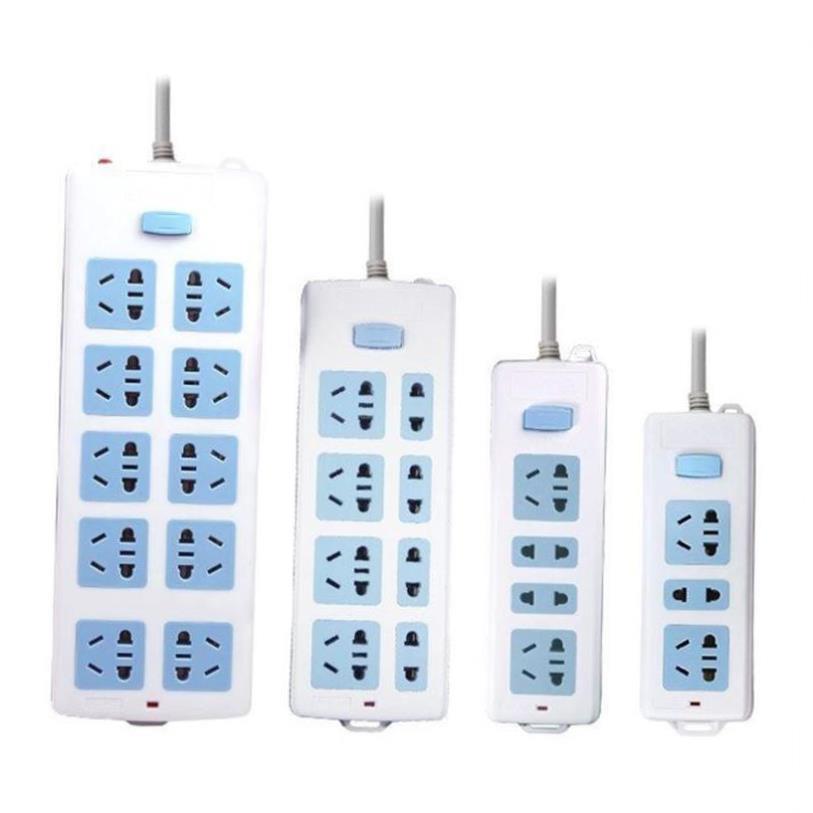 Power cord extension socket Plug wire board with towing Plat