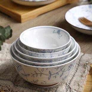 Japanese-style Tableware Dish Set Household Underglaze Rice