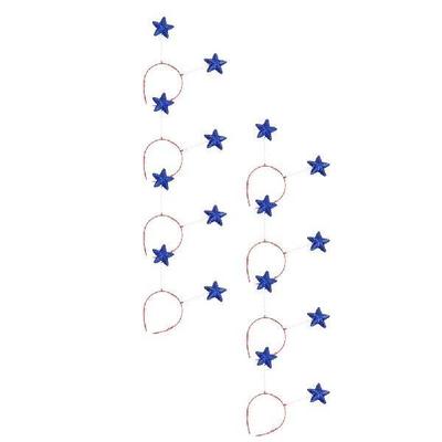 8 Pcs Clothing Pentagram Headband Miss Plastic Alien Hair