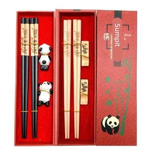 New Chinese style chopsticks China panda souvenir Gift Set
