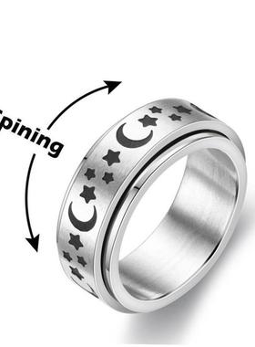 Anxiety Ring Figet Spinner Rings For Women & Men