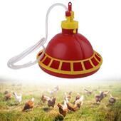 Fed Chick Hanging Plastic Poultry Feeder Durable