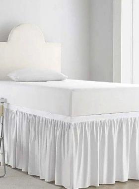 Ruffled Bed Skirt For Dorm Ruffled Wrap Around Design Dorm