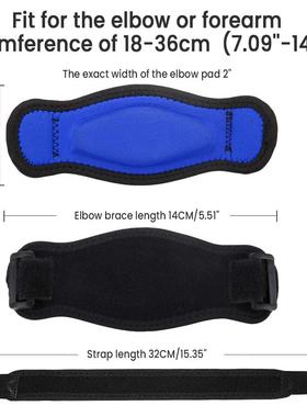 1PCS Tennis Elbow Support Guard Pads Pain Relief Strap Banda