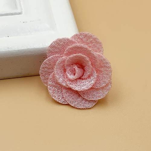 2.5CM Small Flower Clothing Headwear Accessories Three-dimen