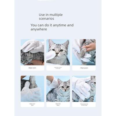 。cat wash free gloves pet dry cleaning artifact kitten dog