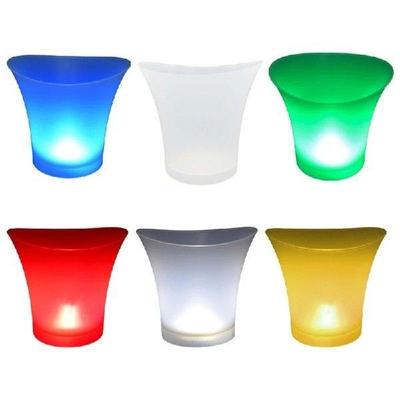 LED Ice Bucket Luminescent Ice Glowing Ice Kegs Champagne