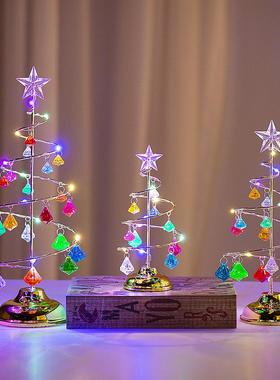 Christmas iron simulation Christmas tree tabletop decoration