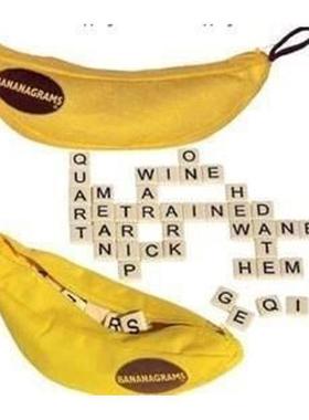 BANANAGRAMS WORD GAME EDUCATIONAL ANAGRAMS TRAVEL GRID