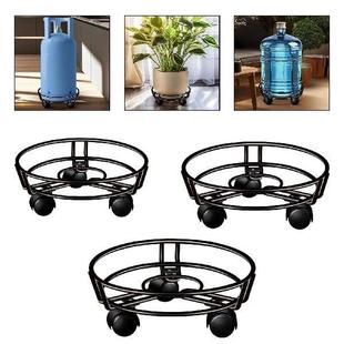 Planter Trolley Balcony Garden Home Rolling Plant Stand Pot
