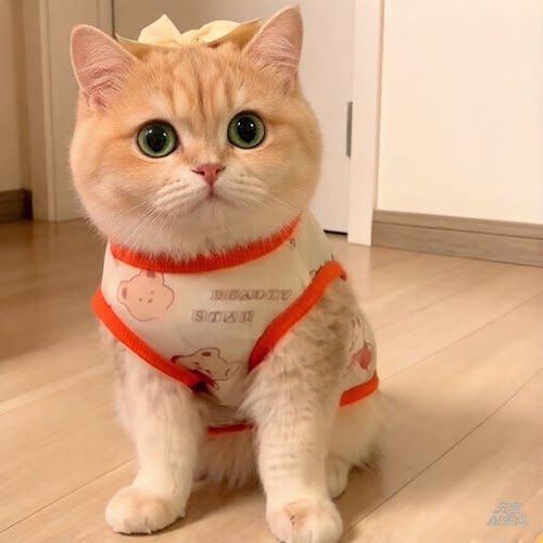 宠物猫咪衣服夏天防掉毛可爱ins金渐层布偶猫英短夏季透气小背心