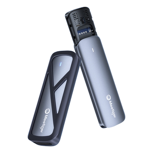 迷虎m.2固态硬盘盒子nvme转typec外接sata读取ssd移动m2通用雷电4